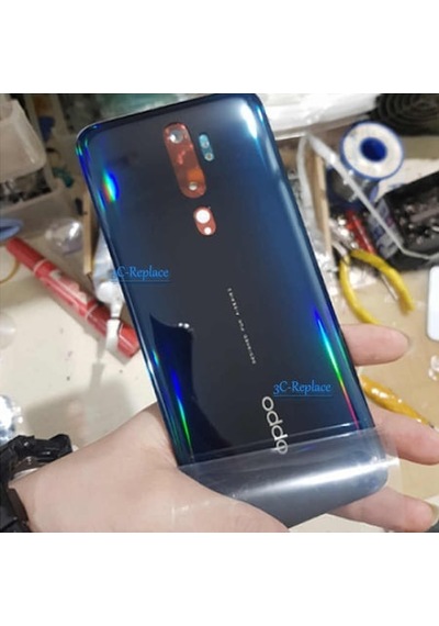 Oppo A5 2020 Arka Kapak Pil Batarya Kapağı gri