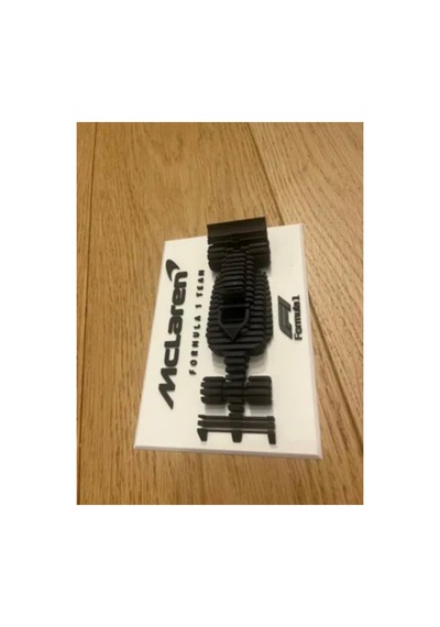 Mclaren Logolu Minyatür F1 Aracı