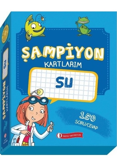Şampiyon Kartlarım - Su- ODTÜ Yayıncılık