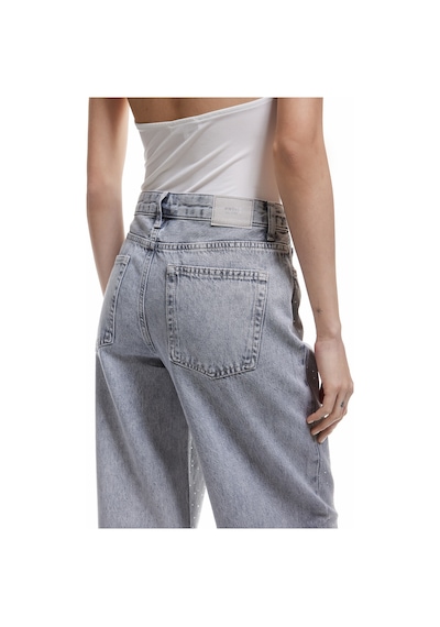 Koton Geniş Paça Düğmeli Taş Detaylı Pamuklu Jean Pantolon - Wide Leg Jeans Gri 5sal40275md Gri Koton Geniş Paça Düğmeli Taş Detaylı Pamuklu Jean Pantolon - Wide Leg Jeans Gri 5sal40275md Gri