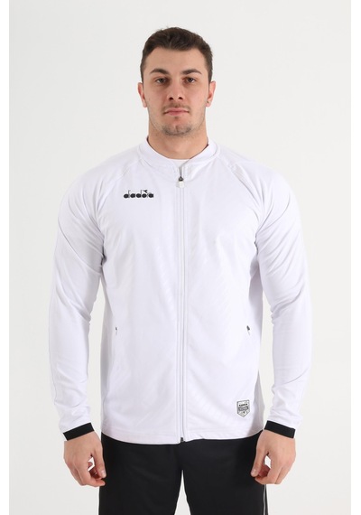 Diadora Elite Kamp Eşofmanı Tek Üst Beyaz