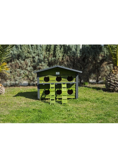 6 Yuvalı Kedi Evi