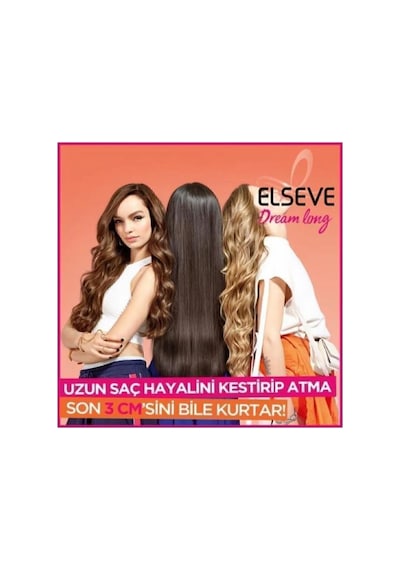 Dream Long Onarıcı Bakım Şampuanı 400ml 4'lü Set