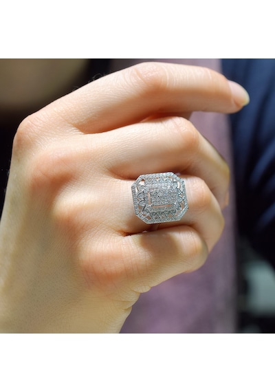 Lilarote 0.63 Ct Pırlanta Mega Yüzük