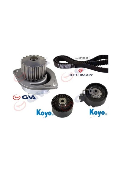 Gva 59wpk4324 Devirdaimli Eksantrik Gergi Kiti P206 207 307 308 Partner C2 C3 C4 Xsara Berlingo 1.6 16v Tu5jp4 Dfm Succe 1.6 16v 09 13 Tu5jp4 0816.85