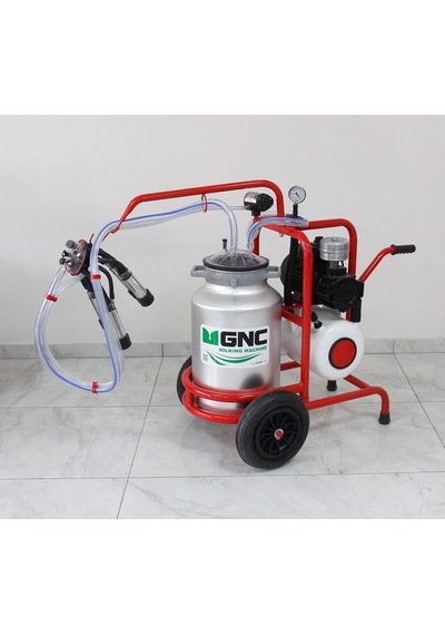 Gnc  Sym 40.4 Tek Sağım Alüminyum Tek Güğüm Süt Sağım Makinesi
