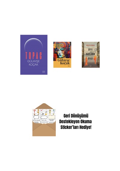 Topaç + Yaratıcı Yazmanın Hazzı + Çifte Kapıların Ötesi + Okuma Sticker'ları
