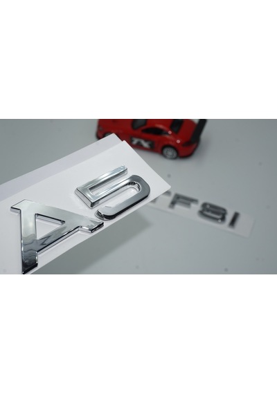 Audi A5 45 TFSi Krom ABS 3M 3D Bagaj Yazı Logo Ürün