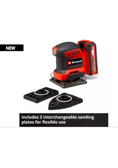 Einhell TE-OS 18/113 3X Li - Solo Akülü Avuç içi Zımpara - 4460730 Einhell TE-OS 18/113 3X Li - Solo Akülü Avuç içi Zımpara - 4460730