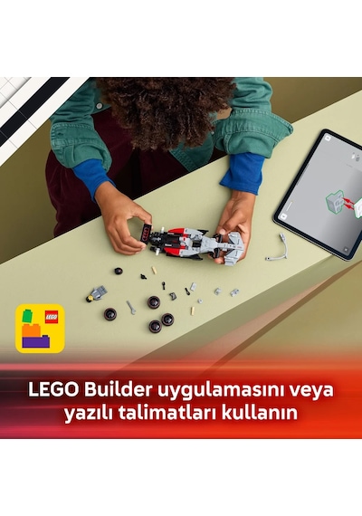 LEGO® Speed Champions Audi Revolut F1® Team R26 Yarış Arabası 77259 - 10 Yaş ve Üzeri Çocuklar için Oyuncak Yapım Seti (215 Parça)