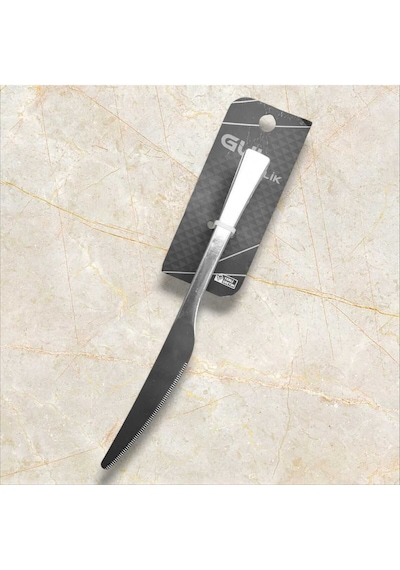 Yemek Bıçağı 12 Parça 12 Kişilik 18/0 Kalite 3 Mm Kalınlık Paslanmaz Çelik