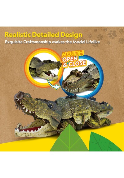 National Geographic - Timsah 3d Puzzle Ds1182h