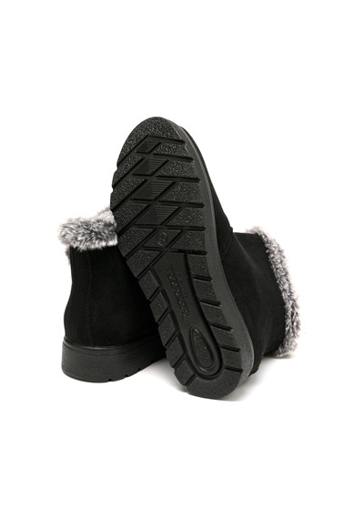 Bot Kadın 45 U30 Ux Fly Flot Cloth Woman Boot Black Siyah