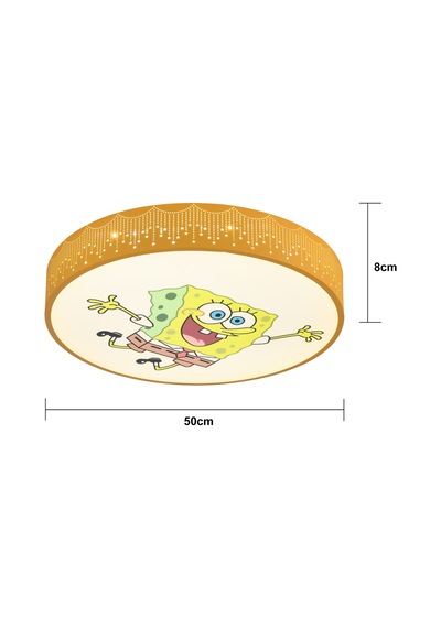 Sungerbob Figürlü Plafonyer Led Çocuk Odası Ledli Avize Diğer