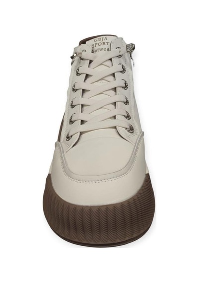 Guja 25k334 Kalın Taban Bilek Boy Kadın Sneakers Bot Kahverengi