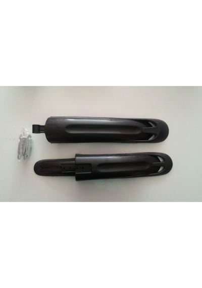 Bisiklet Ön Ve Arka Çamurluk Plastik Siyah