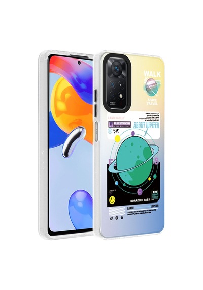 Zore Redmi Note 11 Pro 5g Kılıf Desenli Ogaa Dragon Sert Kapak - Gezegen