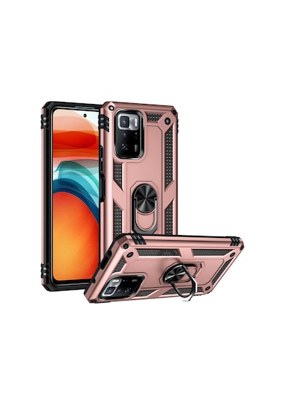 Xiaomi Poco X3 Gt Kılıf Zore Vega Yüzüklü Standlı Zırh Kılıf
