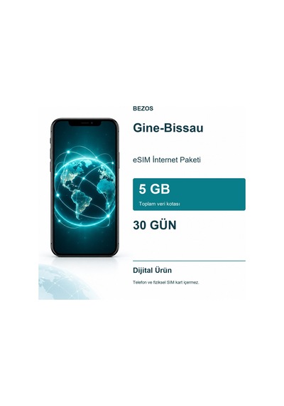 Gine-bissau Esım İnternet Paketi 5 Gb 30 Gün Diğer