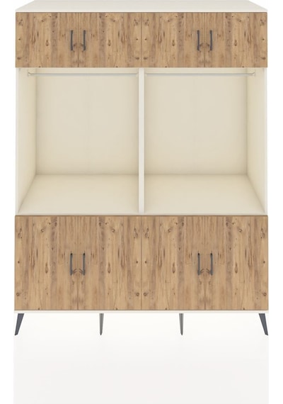 Kronos Gardrop 10 Raflı 8 Kapaklı 2 Askılı 176x59x221 Aytaşı-çam/aytaşı Çam/aytaşı Kronos Gardrop 10 Raflı 8 Kapaklı 2 Askılı 176x59x221 Aytaşı-çam/aytaşı Çam/aytaşı