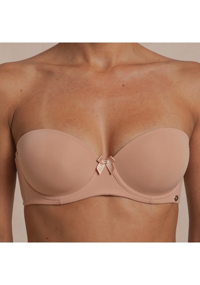 Ellovia Straplez Model Boş B Cup Sütyen - 126 Beyaz