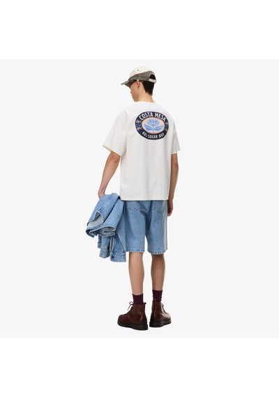 Napapijri S-fluorite Erkek Beyaz T-shirt Np0a4g2fn1a1