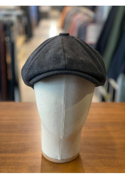 Hamze Peaky Blinders Tarz İngiliz Model Kaşe Kumaş Kasket Şapka Füme