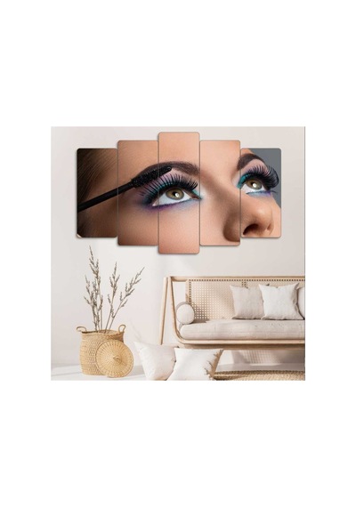 Makyaj - 5 Parçalı Tablo Görsel - 702503813 Görsel