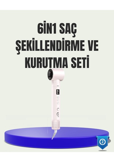 Ceylan Adam Çok Fonksiyonlu 6 Başlıklı Saç Kurutma Ve Şekillendirme Seti