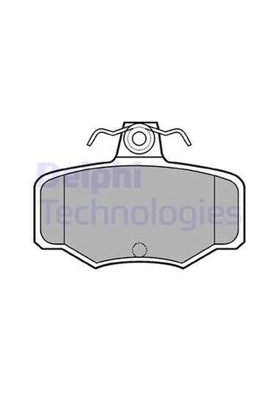 DELPHI LP617 Fren Balatası Arka Primera P11 96-02 Almera 00-