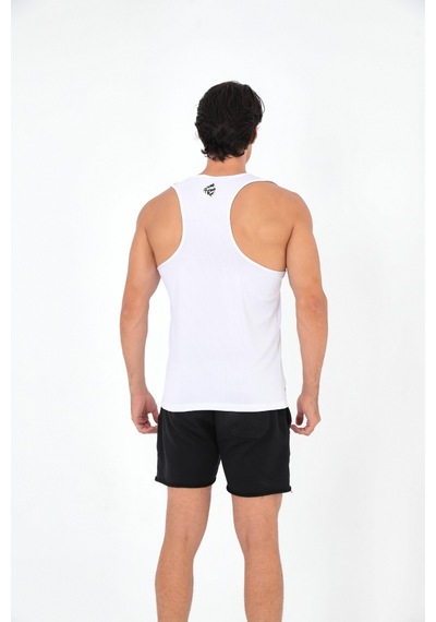 Baykim Sports Wears Baykim Erkek Sporcu Atleti Beyaz