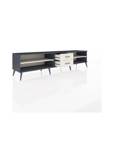 Hyperion Tv Ünitesi 2 Raflı 2 Çekmeceli 220x44x51 Antrasit-aytaşı Aytası/aytası - Antrasıt Hyperion Tv Ünitesi 2 Raflı 2 Çekmeceli 220x44x51 Antrasit-aytaşı Aytası/aytası - Antrasıt