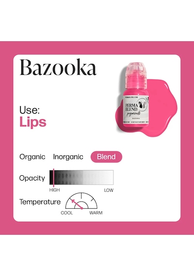 Perma Blend Sultry Lip Bazooka Kalıcı Makyaj Dudak Pigmenti 15ml