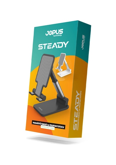 Jopus JO-MT01 Masa Üstü ve Telefon Tutucu Steady Beyaz