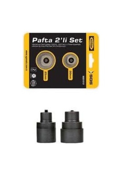 Sgs Pprc Boru Kaynak Pafta 2'Li Set 20 Mm - 25 Mm -