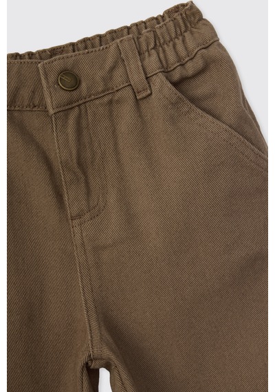 Panço Erkek Çocuk Bej Jogger Pantolon 2621bk04003 Krem
