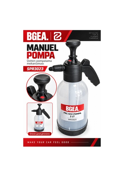 Bgea Prc 2 Litre Manuel Basınçlı Sıvı Püskürtücü Spr3023