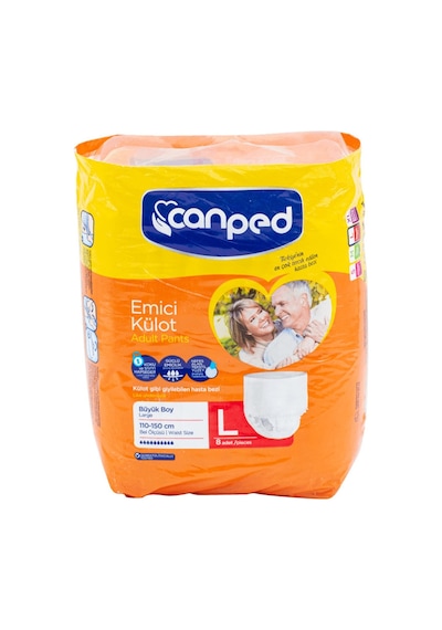 Canped Emici Külot Hasta Bezi 8'Li L