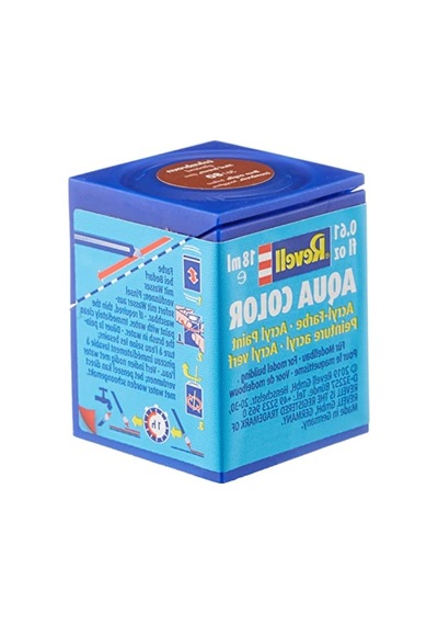 Su Bazlı Akrilik Maket Boyası, Çamur Kahvesi, 18 Ml 0,15 L