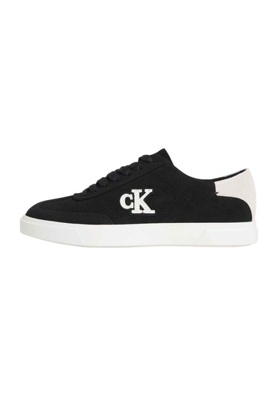 Calvin Klein Kadın Marka Logolu Günlük Kullanıma Uygun Siyah-beyaz Sneaker Hw0hw03144 0gm