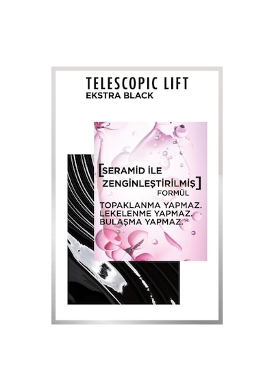 L'Oreal Paris Telescopic Lift Ekstra Siyah Maskara