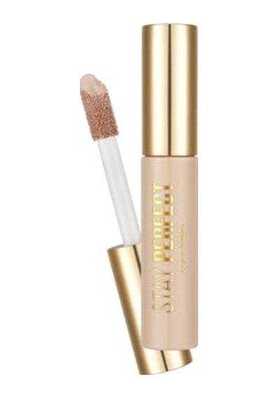 Flormar Doğal Bitişli Kapatıcı Soğuk Alt Ton - Stay Perfect Concealer - 007 Light Beige - 8682536085564 00