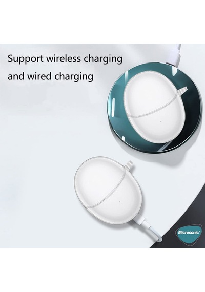 Microsonic Huawei Freebuds 6 Kılıf Transparent Clear Soft Şeffaf