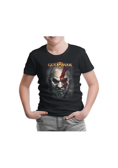 Lord Tshirt God Of War 2 Siyah Çocuk Tshirt