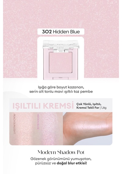 Missha Modern Shadow Pot 302 Hidden Blue