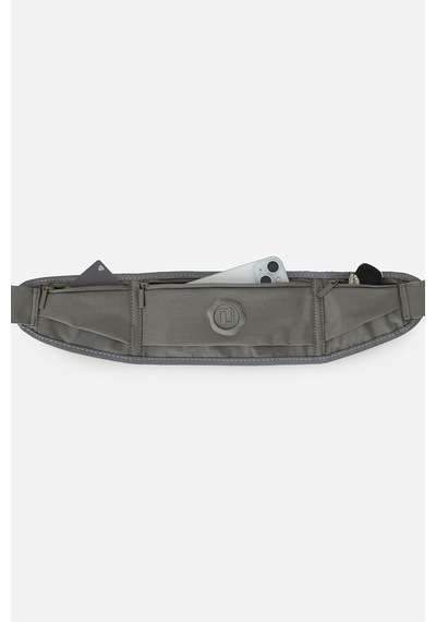 Xmlbayiciniz Icone Koşucu Bel Çantası, Reflektörlü, Haki, Paraşüt Kumaş, Ön Cepli, Unisex Spor Fitness Gym Çantası Haki Çok Renkli