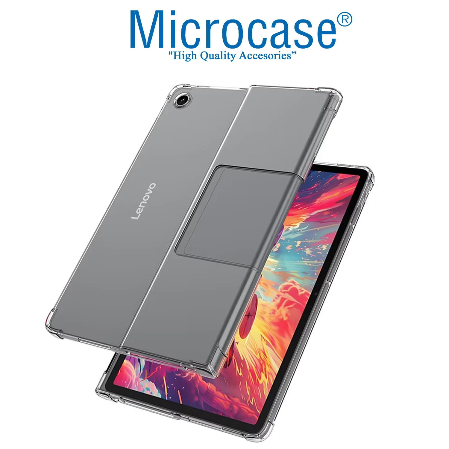 Microcase Lenovo Tab Plus 11.5'' Tb351fu Tablet Tpu Silikon Kılıf Şeffaf - Al8103