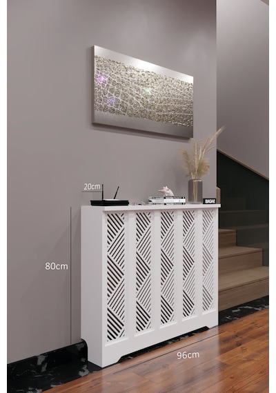Dekoratif Petek Dolabı Kalorifer Peteği Kapatma Ünitesi Modern Tasarım İç Ölçü 96 Cm Dış Ölçü 100 Cm Petek 96 Beyaz D9 Dekoratif Petek Dolabı Kalorifer Peteği Kapatma Ünitesi Modern Tasarım İç Ölçü 96 Cm Dış Ölçü 100 Cm Petek 96 Beyaz D9