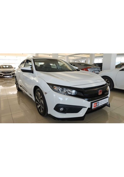 Honda Cıvıc Fc5 2016-2021 Çıkıntılı Ön Flap Pıano Black