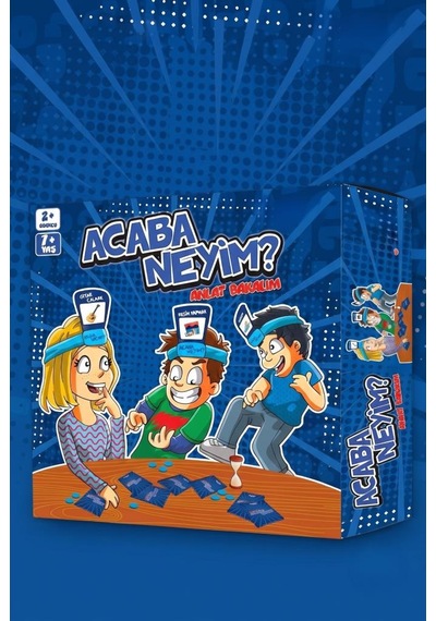 72 Kartlı Acaba Neyim Anlat Bakalım Eğlence Dolu Kelime Oyunu Aile Ve Arkadaş Kutu Oyunu Seti
